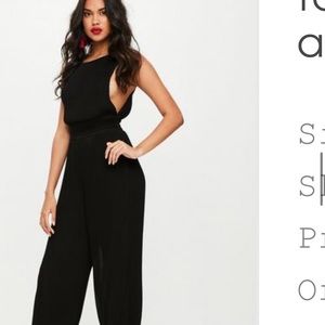Missguided Drop Arm Hole Jumpsuit